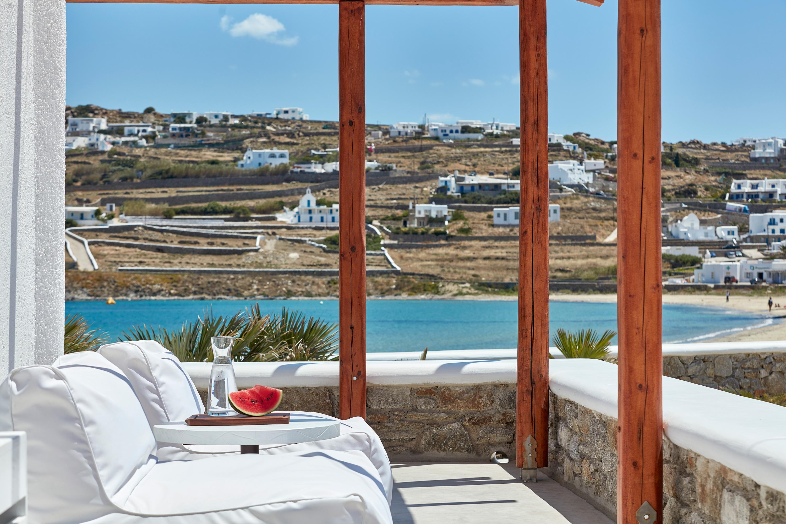 Mykonos Waves Beach House & Suites Ornos  Extérieur photo